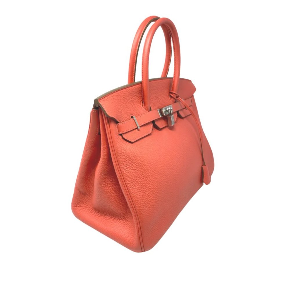 Hermes Clemence Birkin 35 in Rose Jaipur - Picture 4 of 5